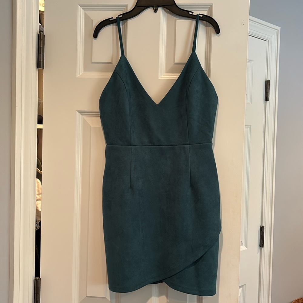 NWT Green Mini Dress